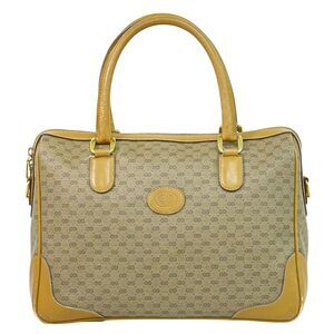 Gucci GG Boston Bag Handbag Brown